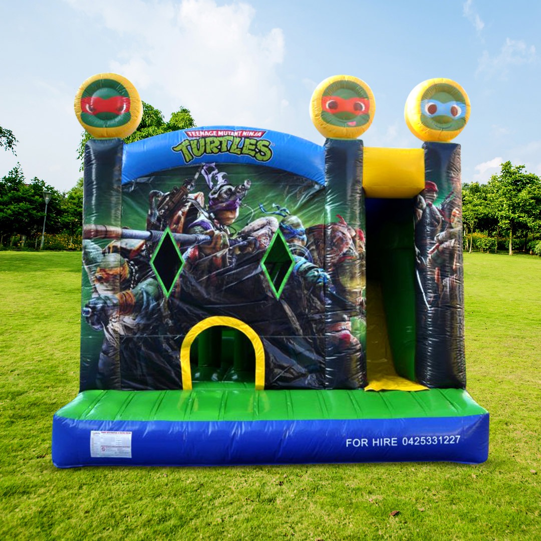 Teenage Mutant Ninja Turtle Jumping Castle - Join the Ninjas party